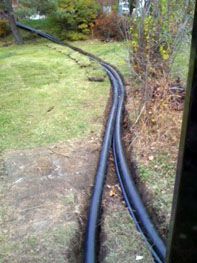 URECON Dual Pex Flex piping