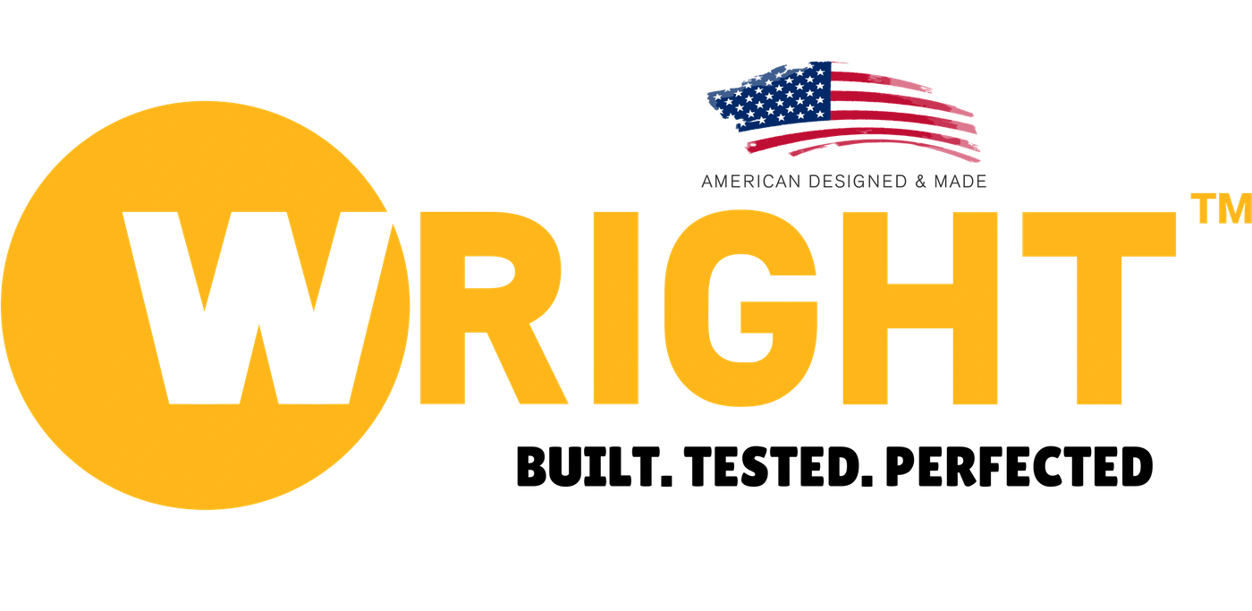 WRIGHT — American Designed & Made — Built. Tested. Perfected