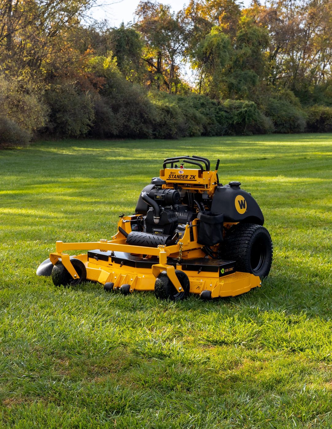 Wright zero-turn mower detail